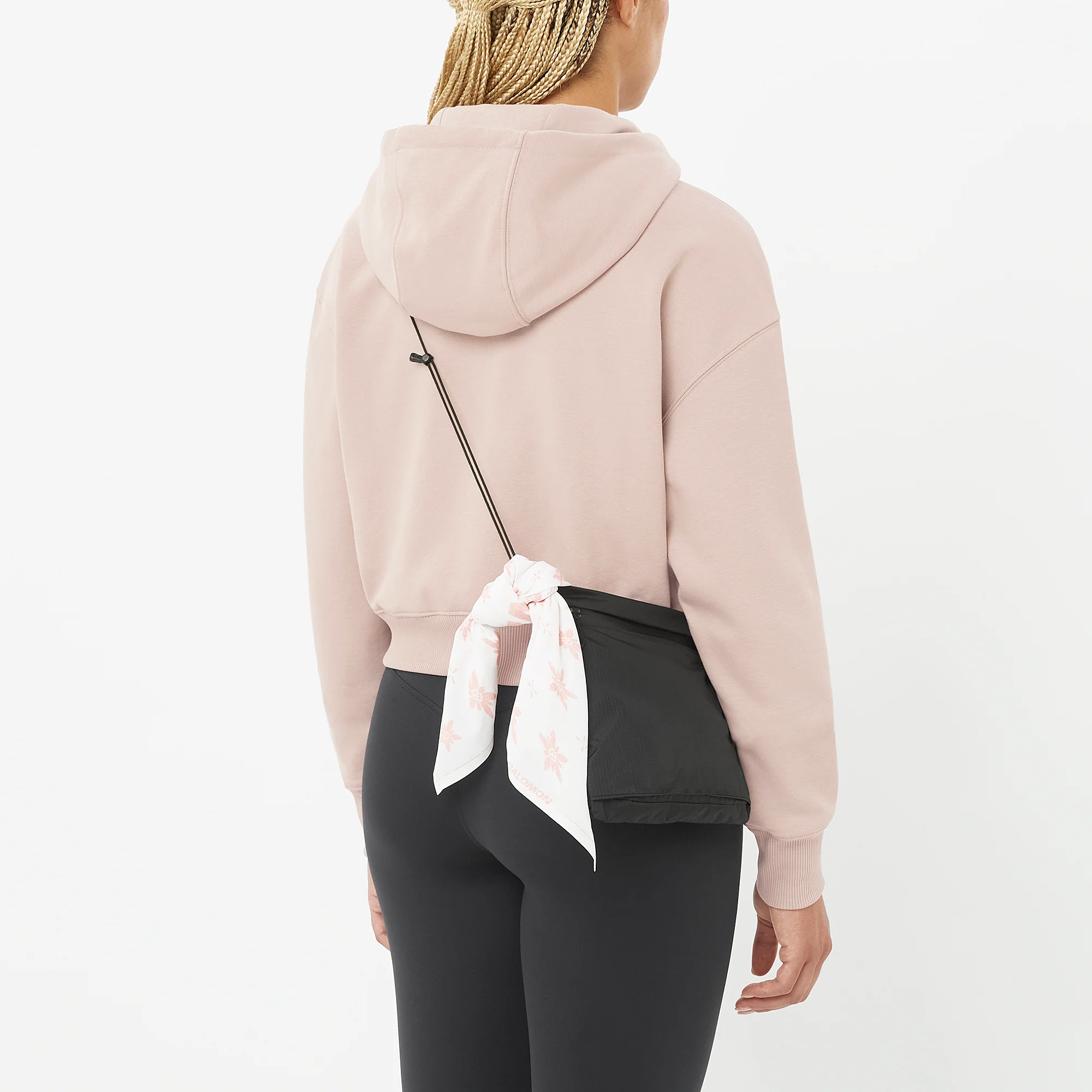 SALOMON LOGO SHORT HOODIE WOMEN'S - Image 2