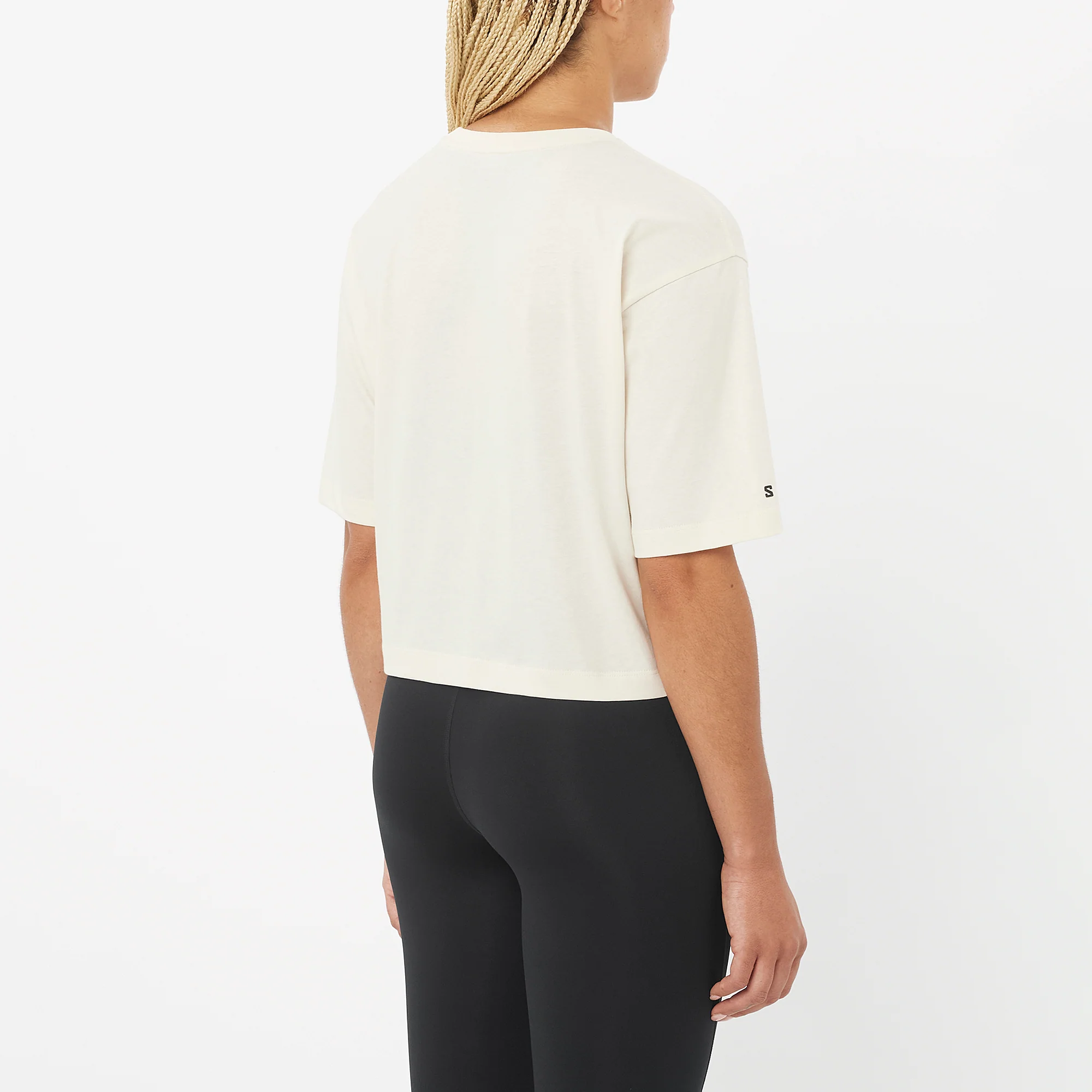 SALOMON LOGO SHORT SLEEVE TEE WOMEN'S - Image 2